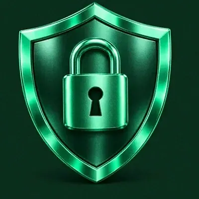 Shield with padlock — Fair Go