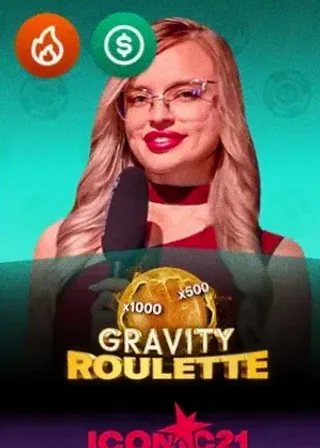 Gravity Roulette live game cover